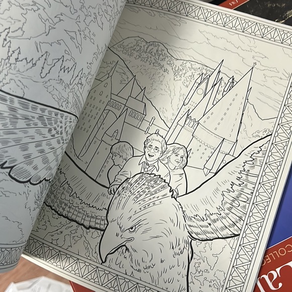 Other | Harry Potter Magical Creatures Coloring Book | Poshmark